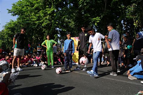 Infopublik Semarak Piala Dunia Pemkot Surabaya Gelar Roadshow U