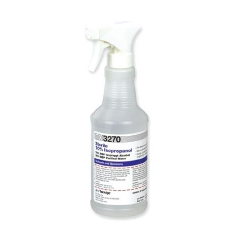 Texwipe Surface Disinfectant Cleaner Alcohol Based Liquid 16 Oz