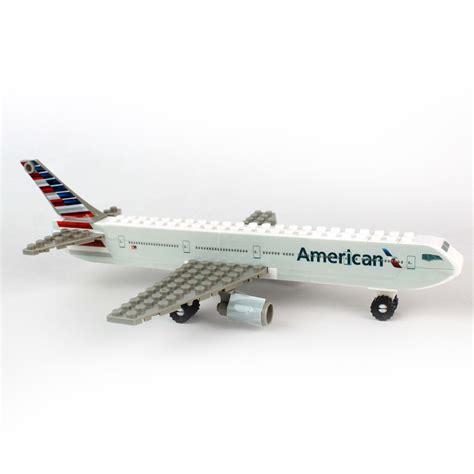 Lego American Airlines Plane Ubicaciondepersonascdmxgobmx