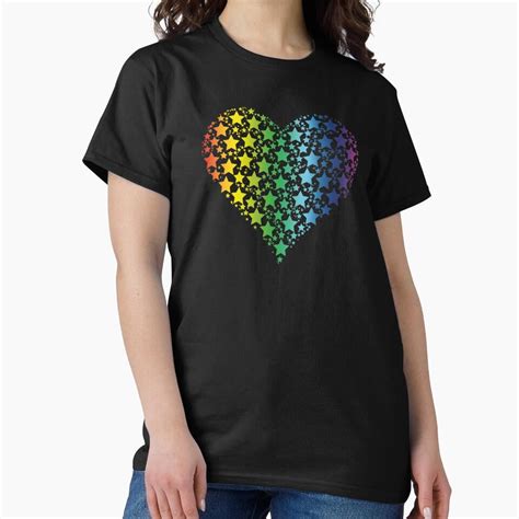 Osec Lgbt Pride Gay Couple Stars Love Rainbow Gift Idea Clic T Shirt Retro Tee For Man Woman