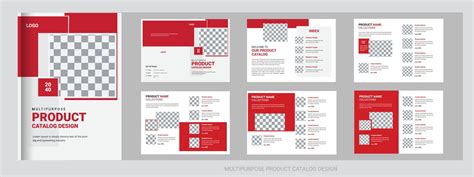 Company Product Catalogue Design Template Or Multipurpose Product