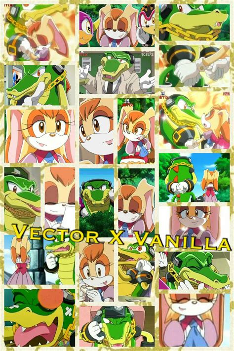 Vector The Crocodile And Vanilla The Rabbit