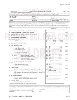 Fillable Online Iccsafe Subappendix Gd Florida Energy Efficiency