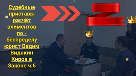 Судебные приставы расчёт алиментов по - беспределу юрист Вадим Видякин ...
