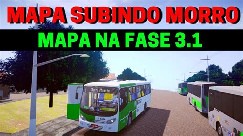 Mapa Subindo Morro Fictício Linha Volta Proton Bus Simulator PBSC