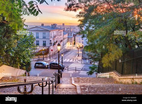 Montmartre Steps Hi Res Stock Photography And Images Alamy