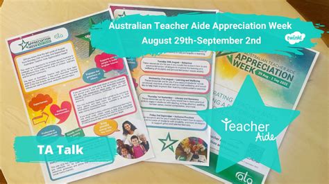 Australian Teacher Aide Appreciation Week Twinkl