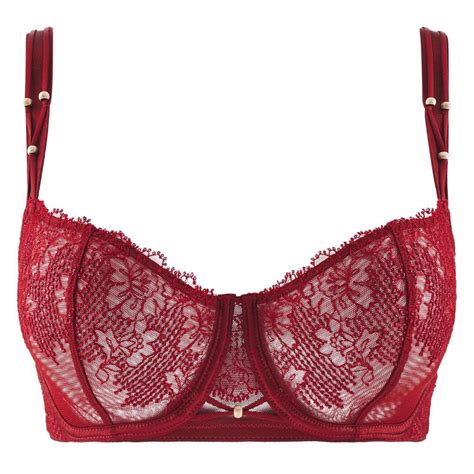 Soutien Gorge Corbeille Confort Armatures Rouge Aubade La Belle Etoile