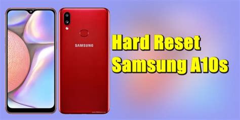 3 Cara Reset Samsung A10s A10 Layar Terkunci Polahp