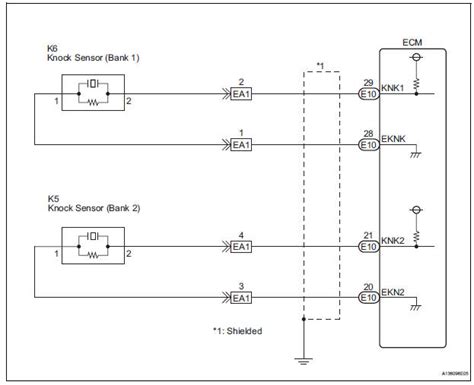 Knock Sensor Wiring Diagram Mitsubishi