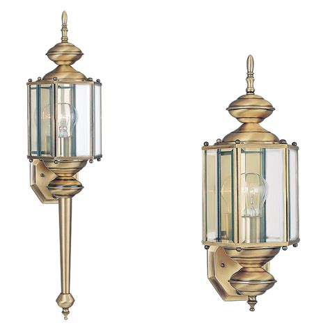 The 15 Best Collection Of Antique Brass Outdoor Lighting