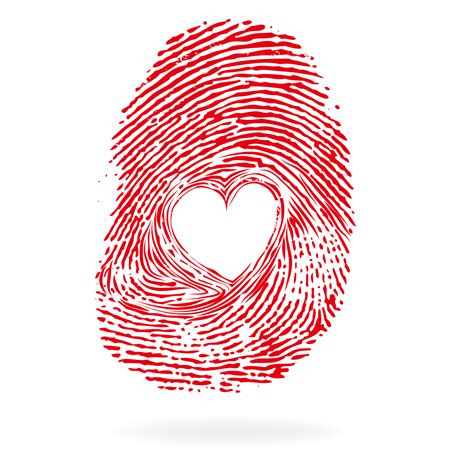 Fingerprint Clipart Fingerprint Heart Picture 1098122 Fingerprint