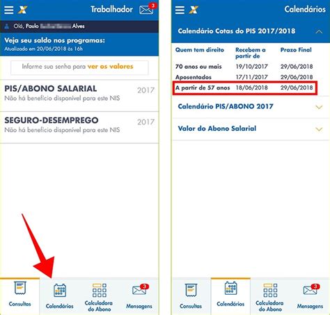 Como Consultar O Pis Pasep Pelo Celular Com O App Caixa Trabalhador