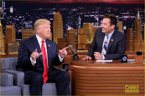 Donald Trumps Hair Gets Messed Up By Jimmy Fallon Video Photo