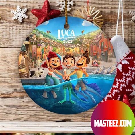 Luca Celebrate Disney 100 Christmas Tree Decorations 2023 Xmas Ornament ...