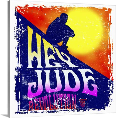 Fab4 Hey Jude 3 Wall Art Canvas Prints Framed Prints Wall Peels Great Big Canvas