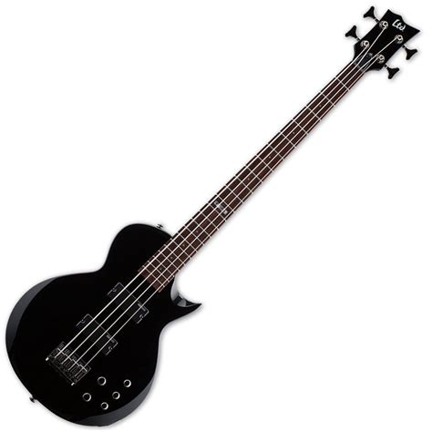 Esp Ltd Ec 154 Electric Bass In Black Ec 154 Blk Studio Gears