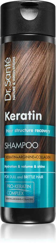 Dr Santé Keratin champú hidratante y regenerador para cabello