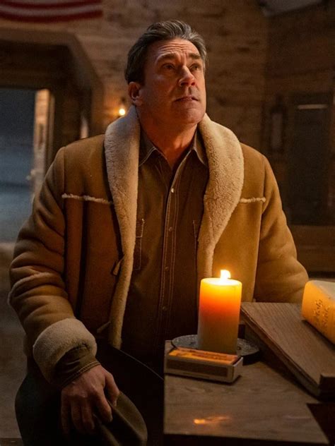 Fargo S05 Jon Hamm Jacket Roy Tillman Shearling Jacket