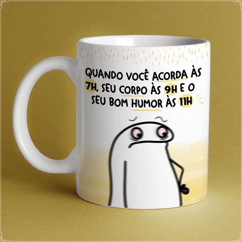 Caneca Flork Meme Bom Humor Depois Das H Elo