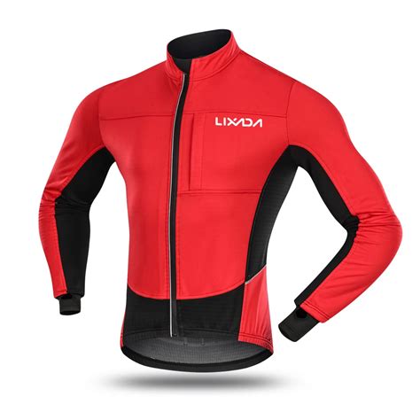 Aliexpress Buy Lixada Men S Windproof Cycling Jacket Winter