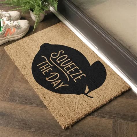 Squeeze The Day Doormat Artsy Mats