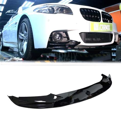 OES Body Parts MP Style Front Lip Gloss Black For BMW 5 Series F10