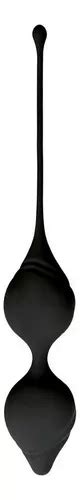 Bolas Chinas Dobles Silicona Vaginales Ejercicios Kegel Sex Color Negro