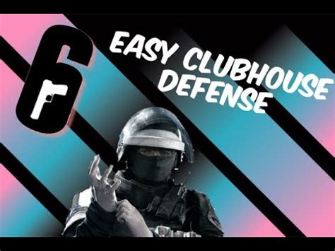 Rainbow Six Siege How To Defend Clubhouse Cash Cctv Defensive Strat