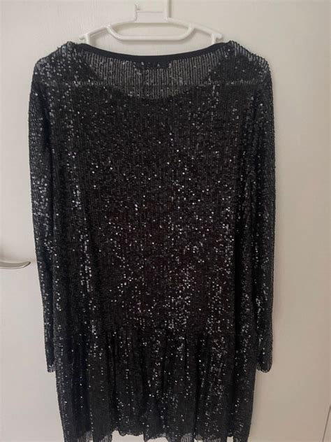 Zara Sequin Dress Womens Fashion Dresses And Sets Dresses On Carousell
