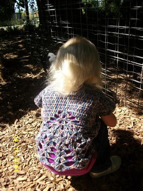 Copper Llama Studio Crochet Fan Vest In All Sizes