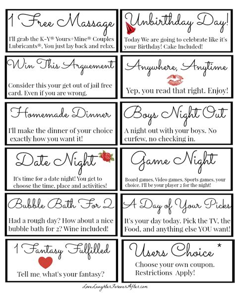 Creative Coupon Book Ideas for Every Occasion