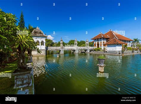 Water Palace Taman Ujung In Bali Island Indonesia Stock Photo Alamy