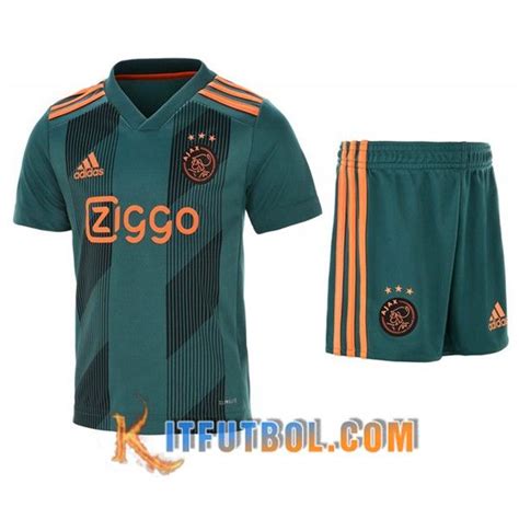 Camisetas Personalizadas Futbol AFC Ajax Ninos Segunda 19 20 Maillot