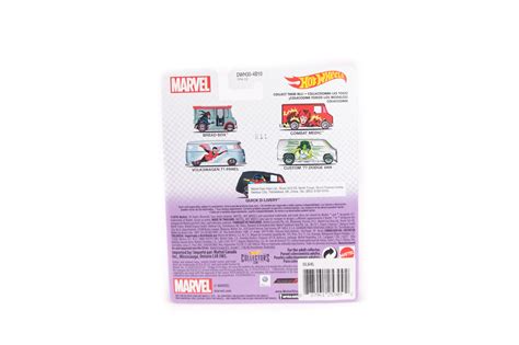 Hot Wheels Set Of Marvel Pop Culture Female Super Heroes