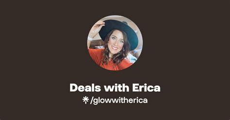 Deals With Erica Instagram Facebook Linktree