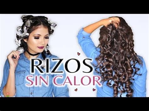 Rizos Sin Da Ar Tu Cabello T Cnica Sin Calor Bessy Dressy Youtube