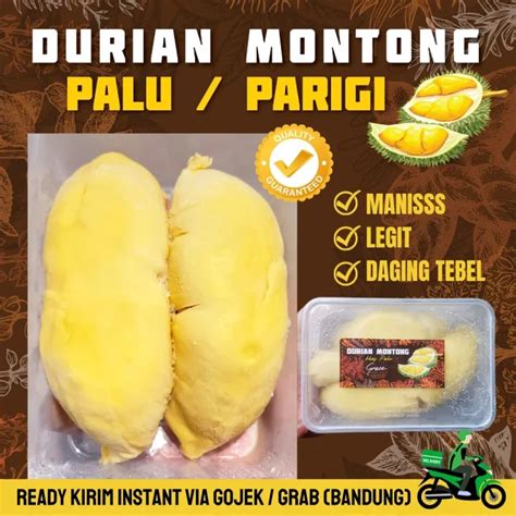 DURIAN MONTONG PALU Fresh Box Area BANDUNG Only Lazada Indonesia