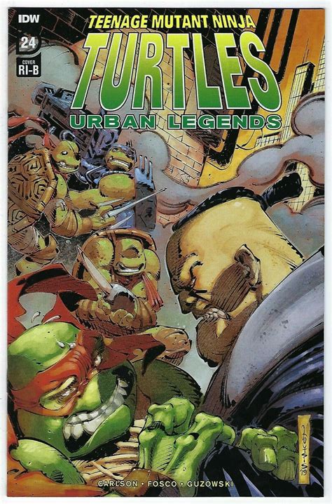 Teenage Mutant Ninja Turtles Urban Legends 24 Variant 125 Nm Idw