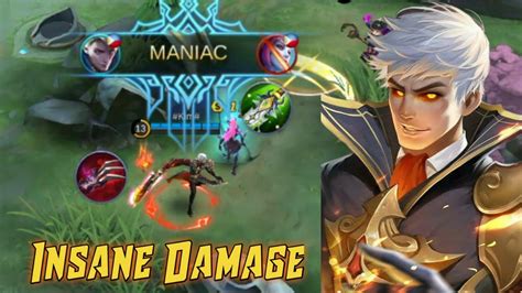 Builds Maniac Alucard Gameplay Mlbb Youtube