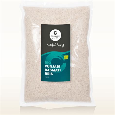 Basmati Reis Bio Punjabi Sorte 2 5 Kg