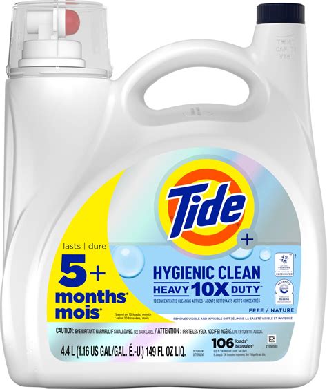 Amazon Tide Hygienic Clean Heavy Duty 10x Free Liquid Laundry