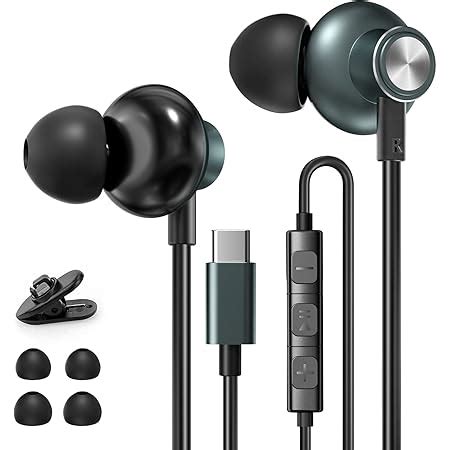 Amazon Usb C Headphone Type C Earbuds Earphones With Microphone