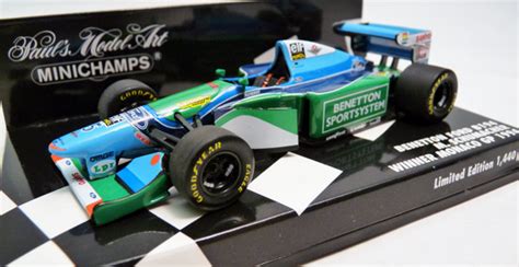 Minichamps Benetton Ford B194 Michael Schuhmacher Winner Monaco GP