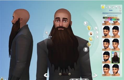 Wizard Beard Sims 4 Hair