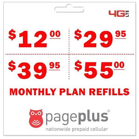 Page Plus Monthly Plan Refill – PrePaid Phone Zone