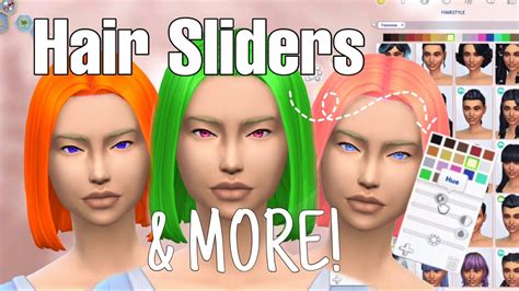 The Sims 4 Hair Color Mod Pastel Fruithon