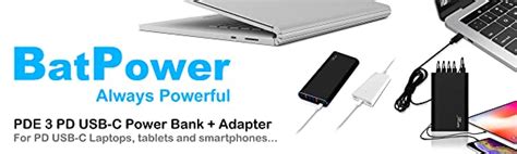 Amazon BatPower 75Wh High Power Delivery Laptop USB C Power Bank