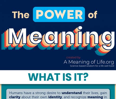 A Meaning of Life | Science-Based Wisdom for a Life Well Lived 