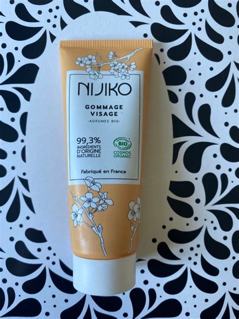 Nijiko Gommage Visage Bio Pour Peau Mixte Grasse Aux Agrumes Ml